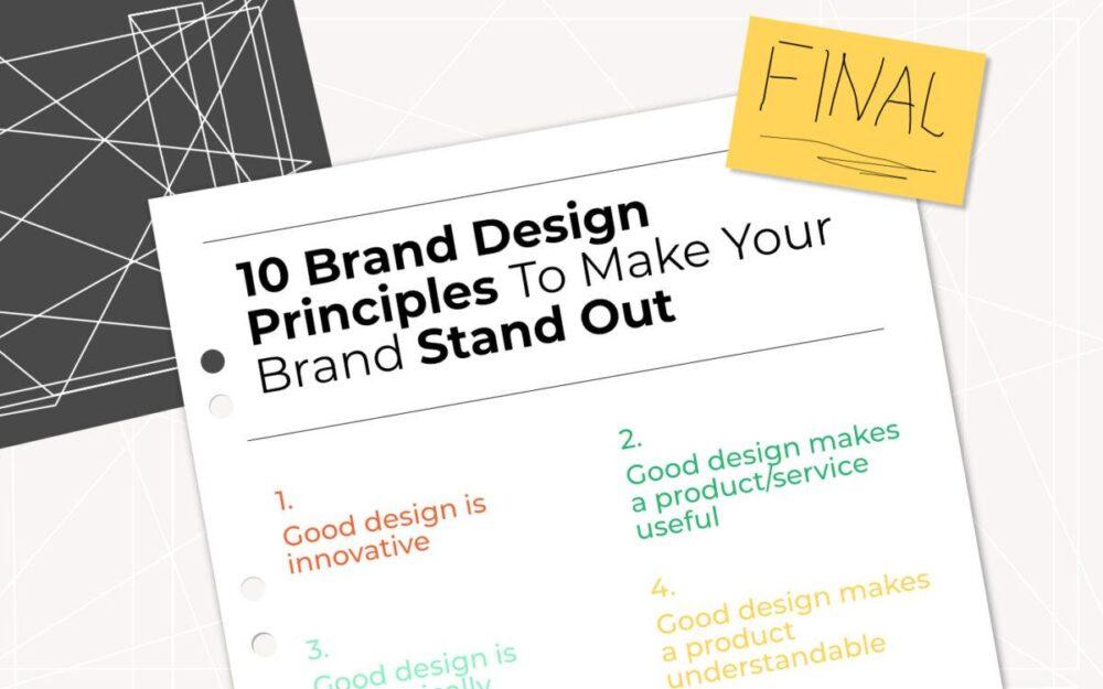 brand design principles