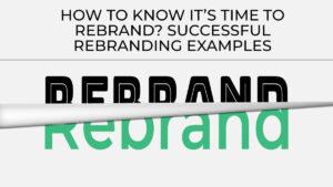 time to rebrand